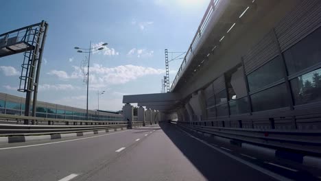 highway under an overpass