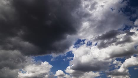 time lapse of a dark stormy sky before the rain