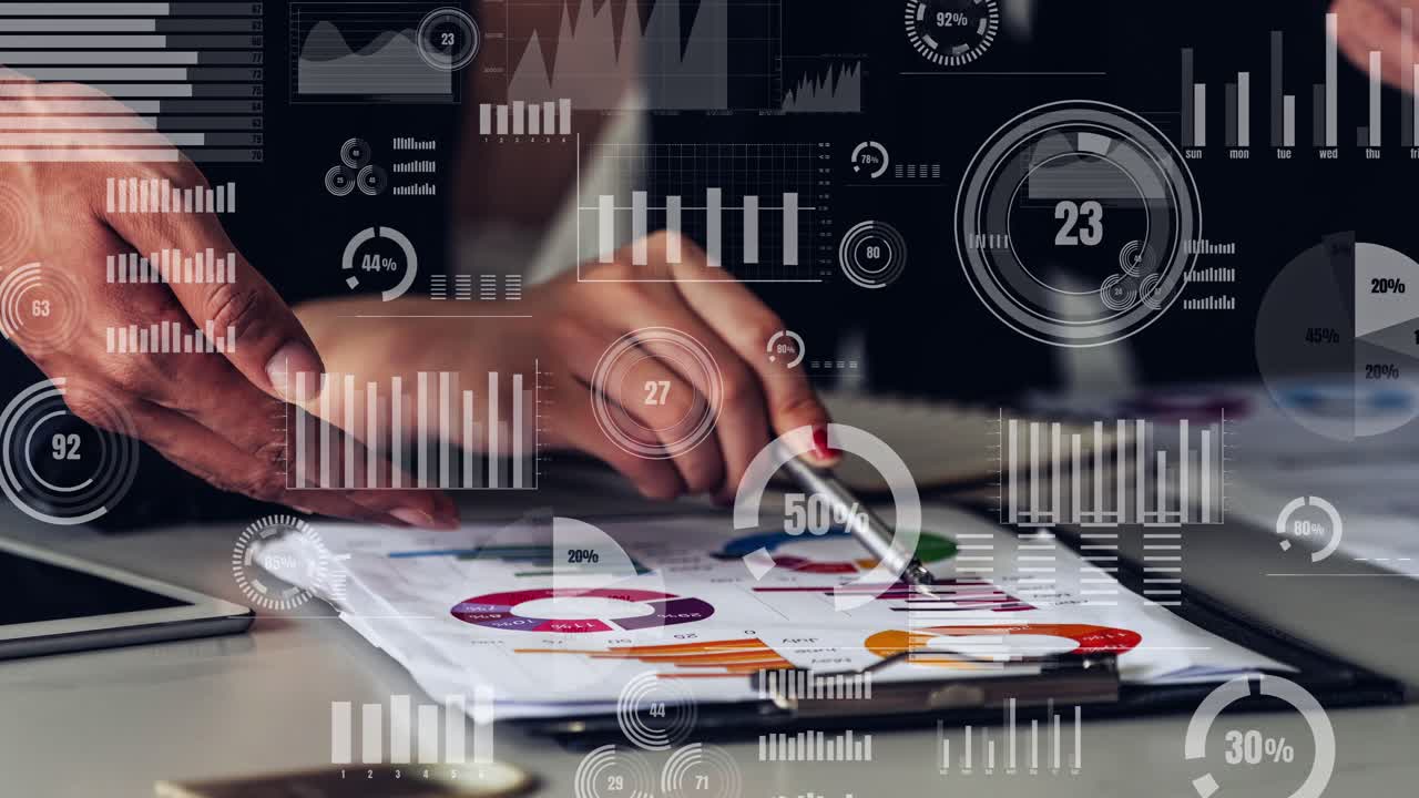 tablero conceptual de negocios para el análisis de datos financieros