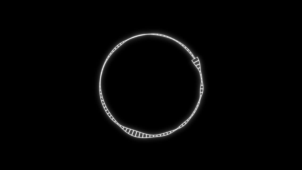 круговая волновая форма для аудио веб-дизайна