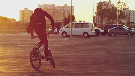 sweet tricks at sunset