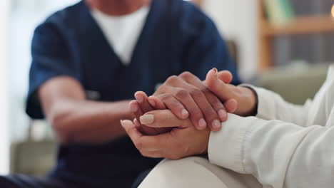 doctor comforting a patient