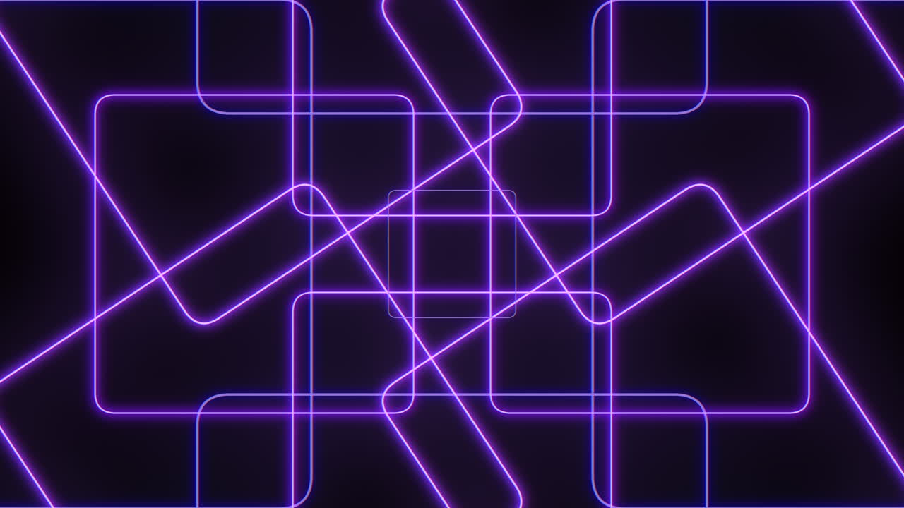 Mysterious black and purple grid with intricate lines
