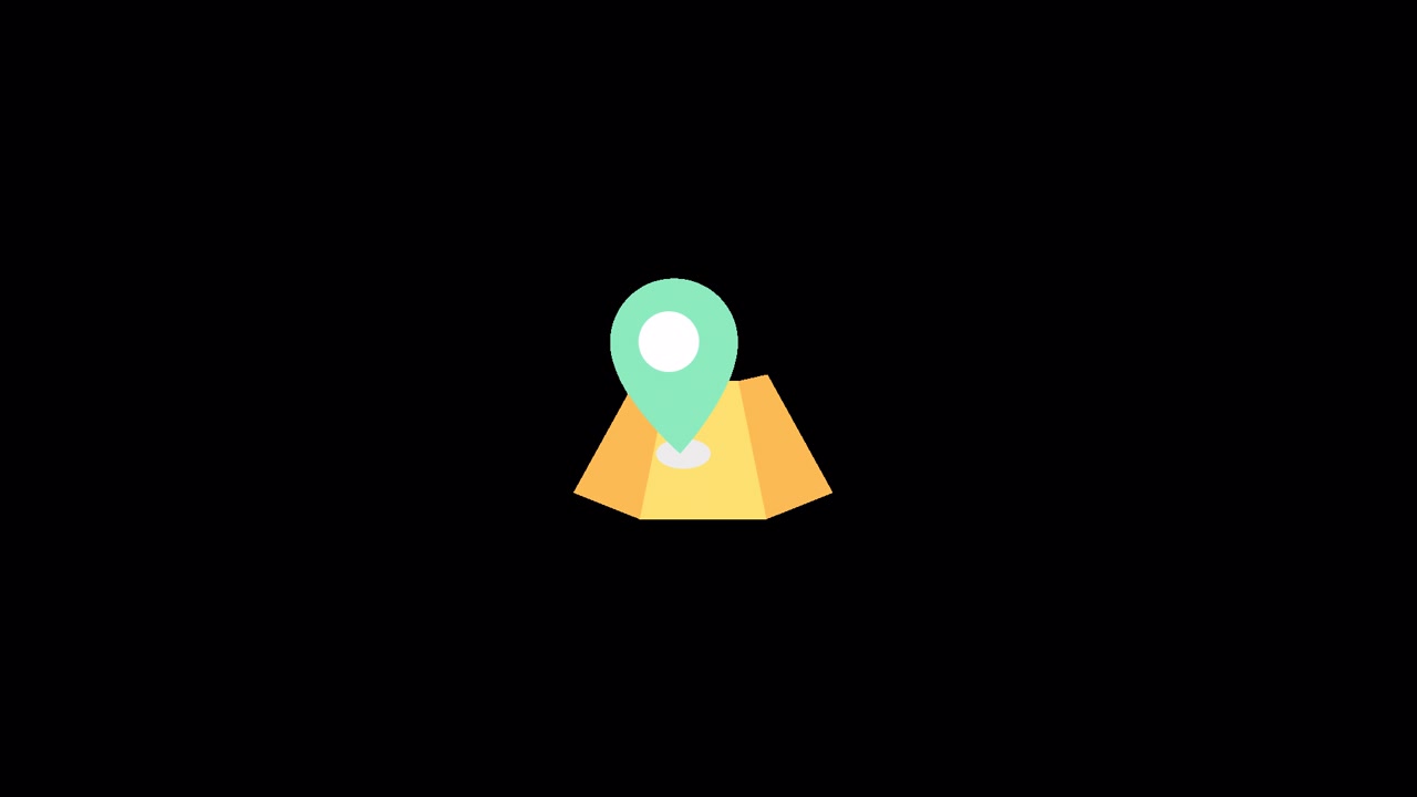 Map location Icon Animation