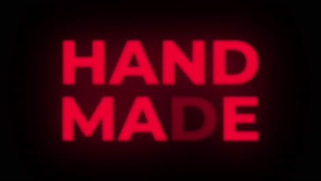 Hand Made Neon Sign