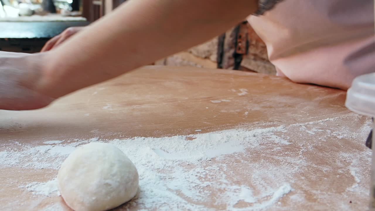 Making traditional flatbread