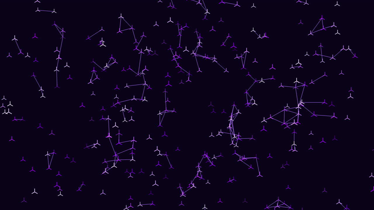 Stellar nightscape enchanting purple constellations illuminate dark skies