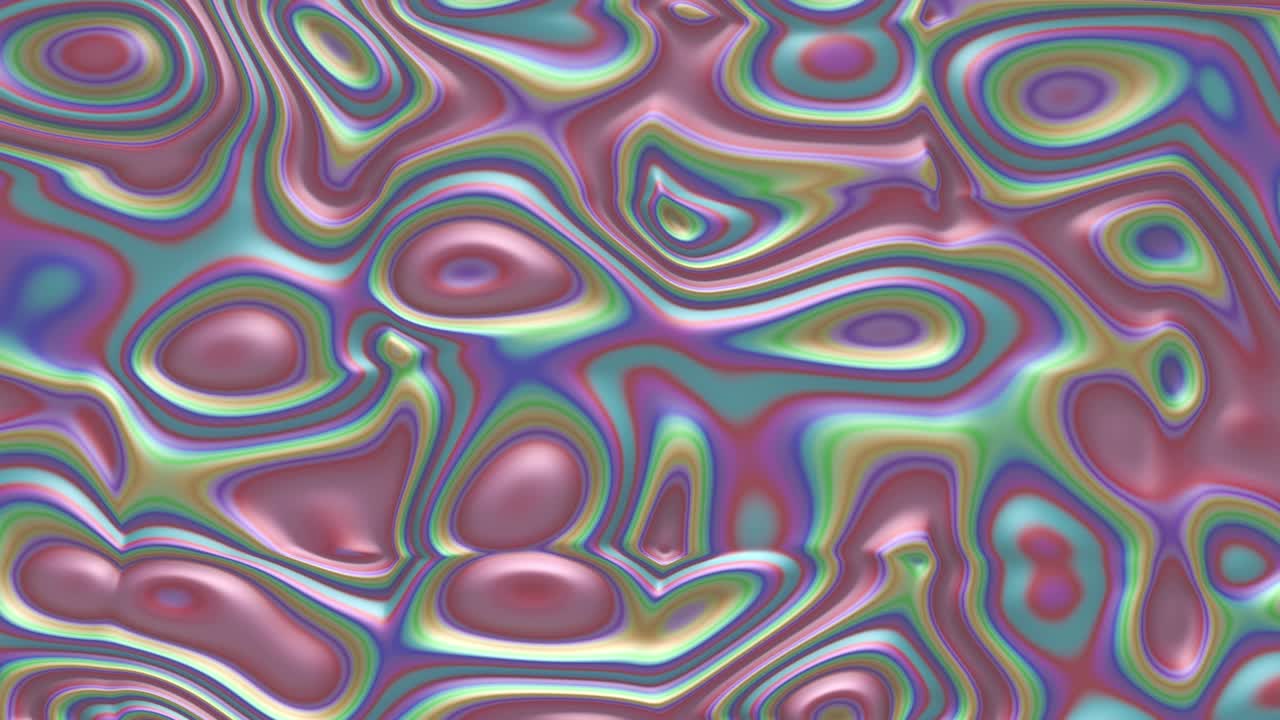 4k 영상 애니메이션: 파란색 추상 애니메이션 배경: 무한 루프