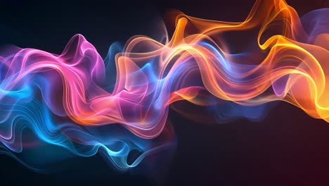 abstract colorful smoke background