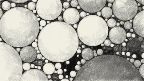 drawing black and white of abstract background