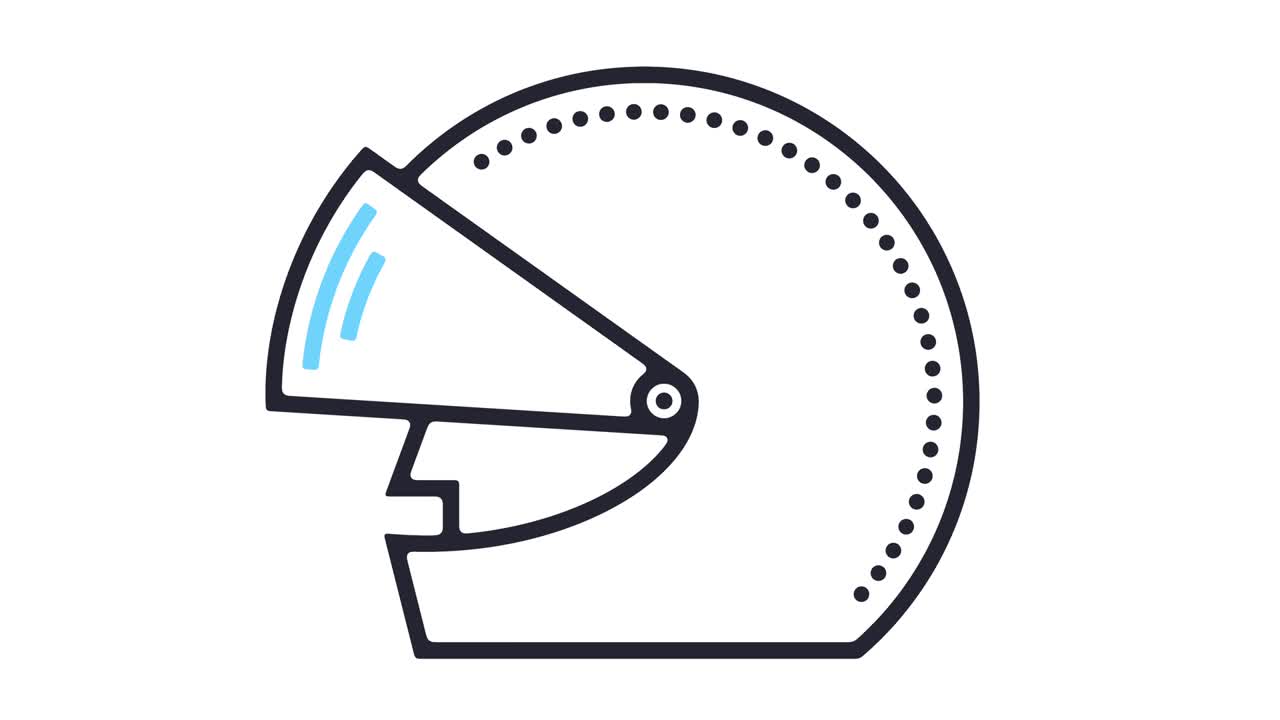 animación de iconos de los deportes de motor