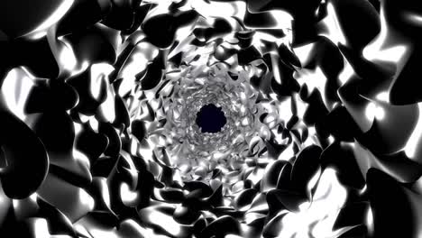 abstract seamless tunnel motion background 4k