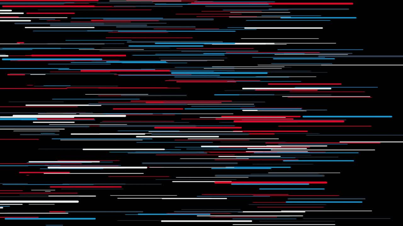 Abstract Geometric Pattern with Colorful Lines