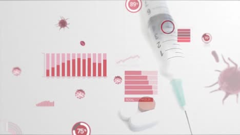 Coronavirus-digital-interface-against-syringe-and-medical-pills-spinning