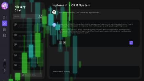 Animation-Von-Diagrammen-Und-KI-Chat-Auf-Schwarzem-Hintergrund