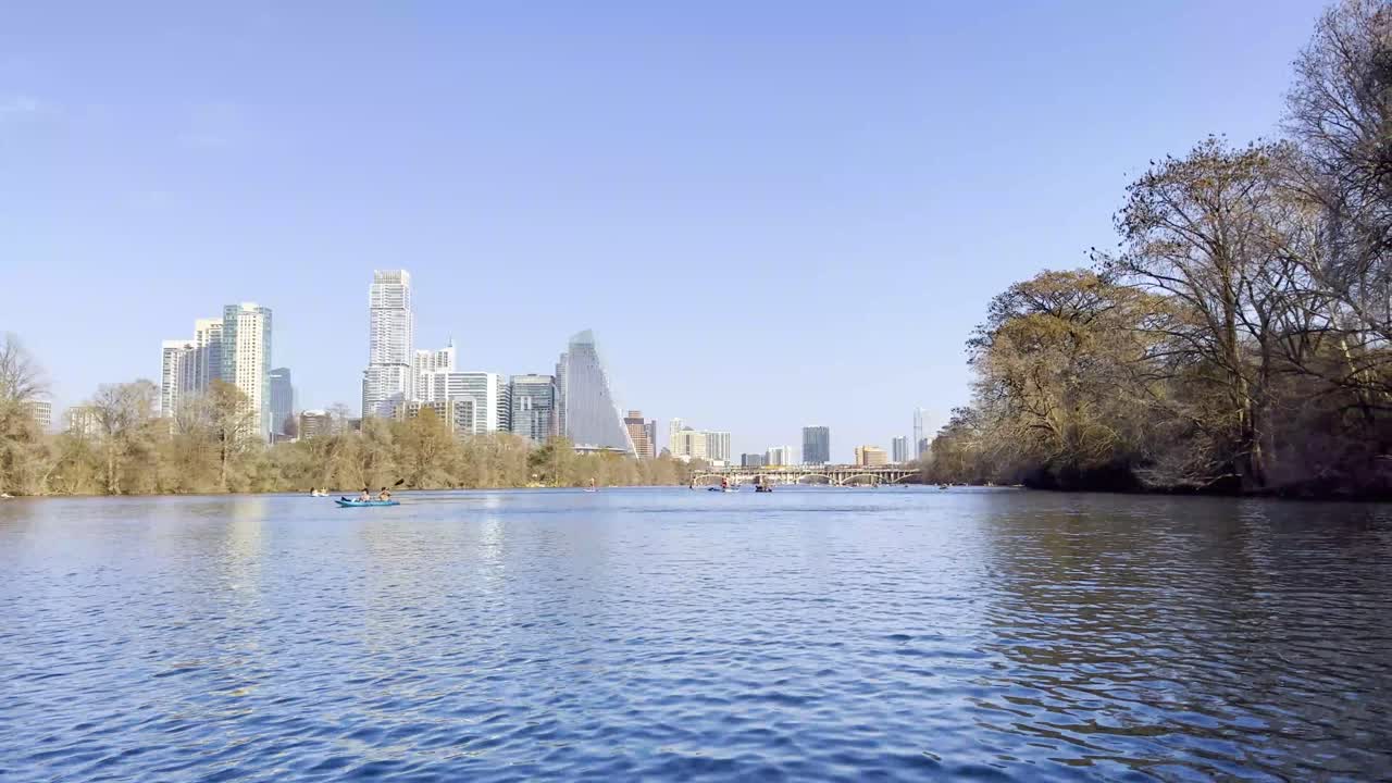 Austin Skyline from the River