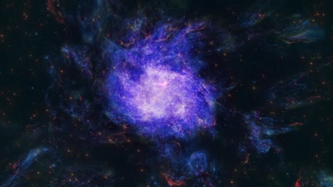 stunning 4k animation of nebulae