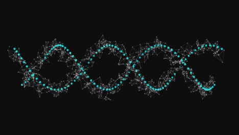 digitally generated dna structure