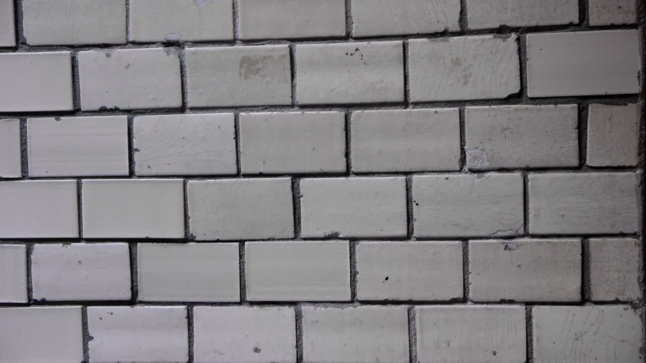 베를린의 hackische höfe에서 타일로 만든 흰 벽