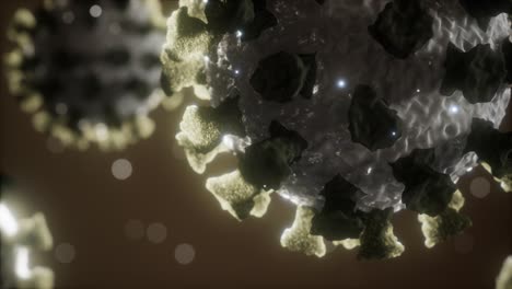Medizinisches-Mikromodell-Des-Coronavirus-Covid-19