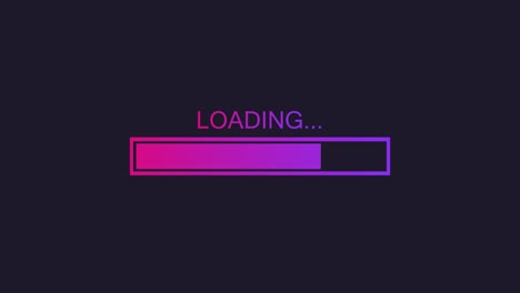 progress loading bar set. process indicator. motion graphics.