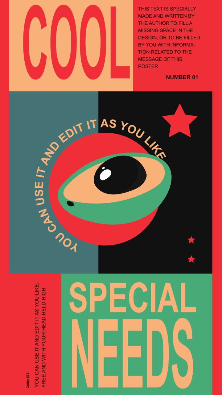 Poster minimalista audace 48