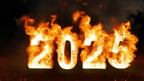 burning numbers 2025: a fiery new year