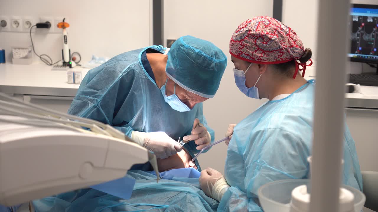 Dental Surgery in Progress