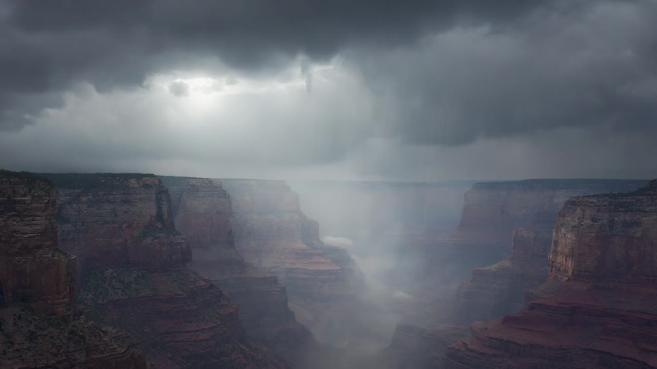 Stormy Weather at the Grand Canyon