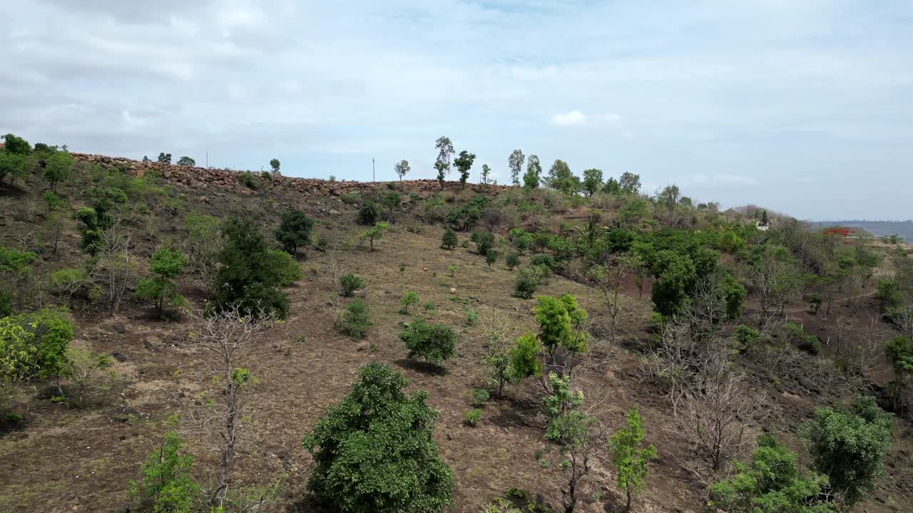 Panhala Fort fugleperspektiv