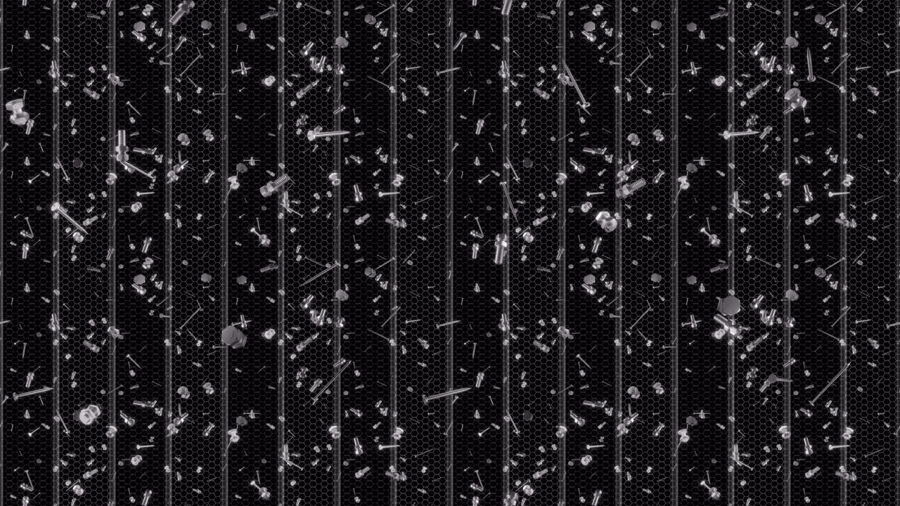 fijaciones de fondo del bucle de la baldosa que cae