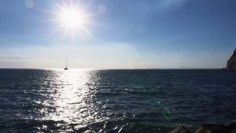 agua de mar limpia