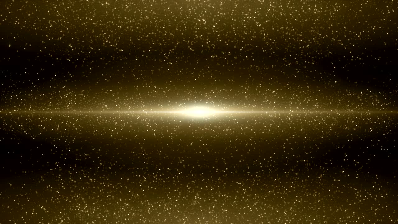 입자 금 반이는 보케상 먼지 추상적인 배경 루프