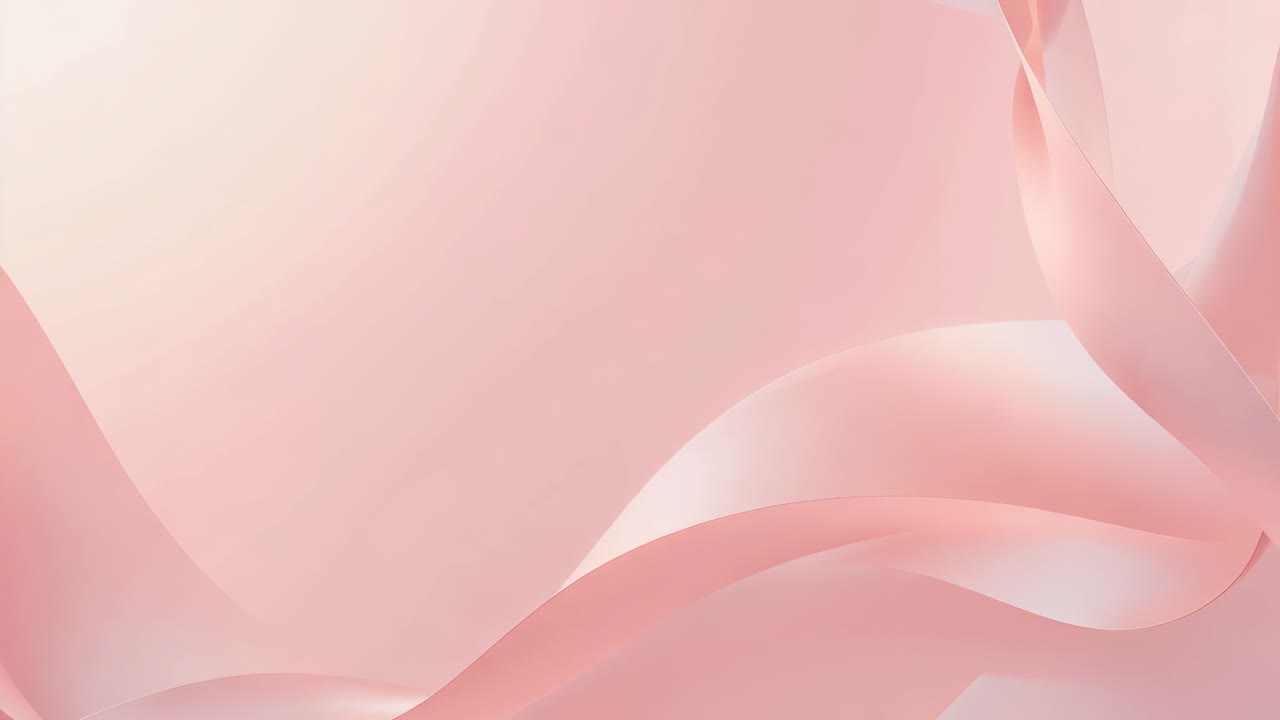 Playing translucent ribbons shifting across gradient screen, with lit ...