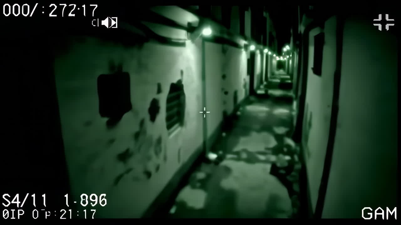Night Alley Surveillance Footage
