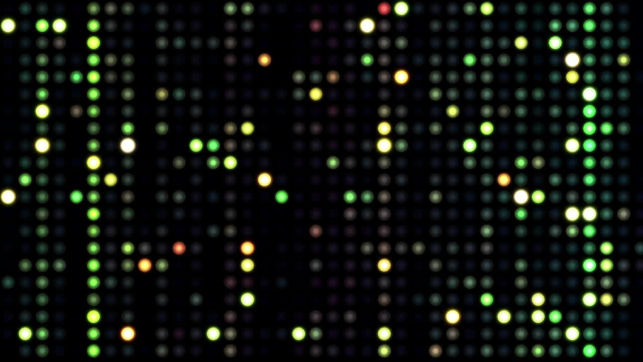 barra de luz, lámparas eléctricas, abstracción de colores, bucle