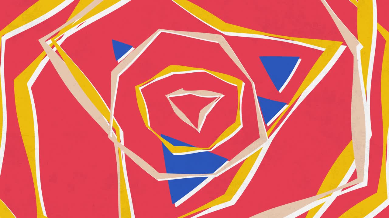 composición compuesta por un fondo caóticamente disperso