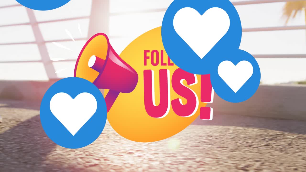 아프리카계 미국인 남자가 달리는 미디어 아이콘의 애니메이션