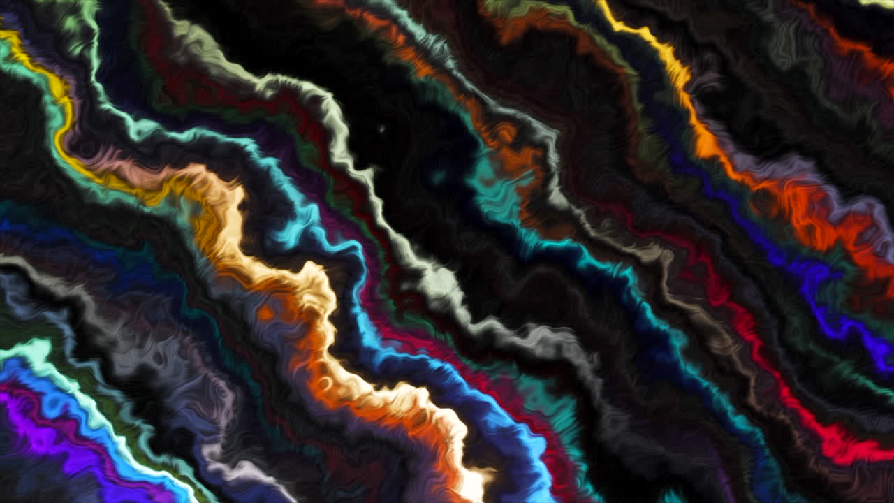 arte fluido abstractamente colorido