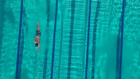 aerial view of the swimming pool at the coral casino in montecito california