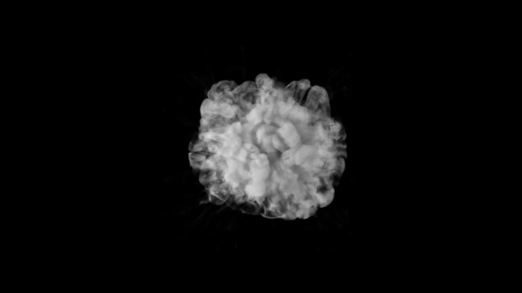 Abstract Smoke Explosion