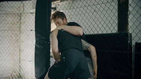 MMA-Training-Scene