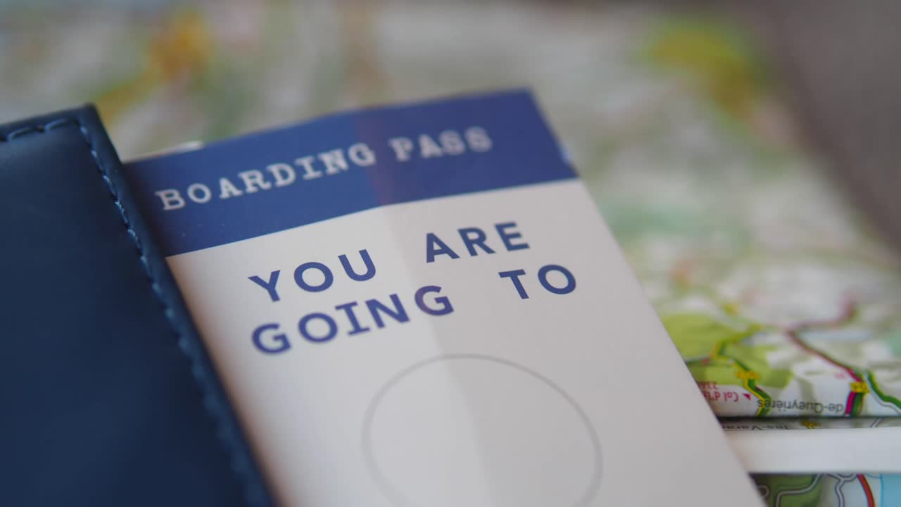 Boarding Pass and Travel Documents