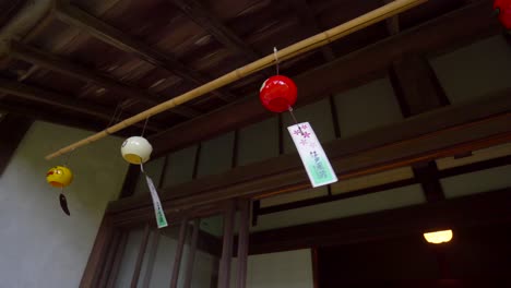 furin are japanese wind chimes that are used especially in summer as their sound brings good luck and refreshes the environment.
