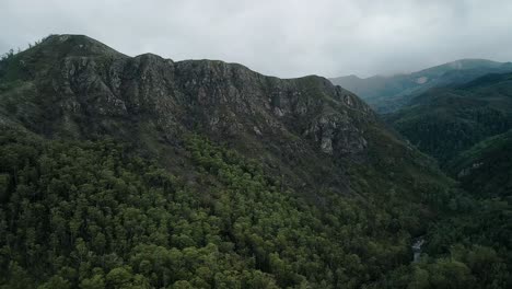 Profundas-Gargantas-Y-Exuberante-Selva-Tropical-En-El-Parque-Nacional-Franklin-gordon-Wild-Rivers-En-Tasmania,-Australia