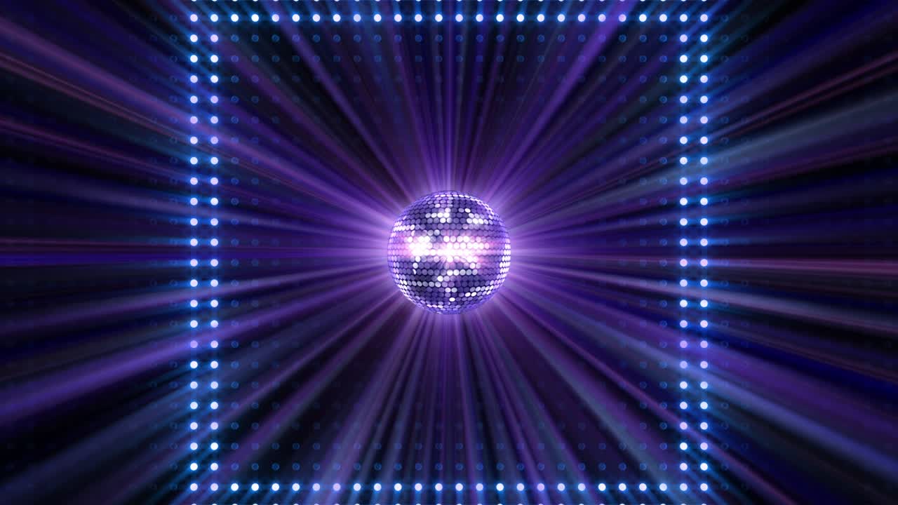 Mirror Ball Disco Lights Club Dance Party Glitter Sfondi