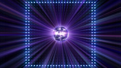 bola de espejo disco luces club de baile fiesta brillo de fondo