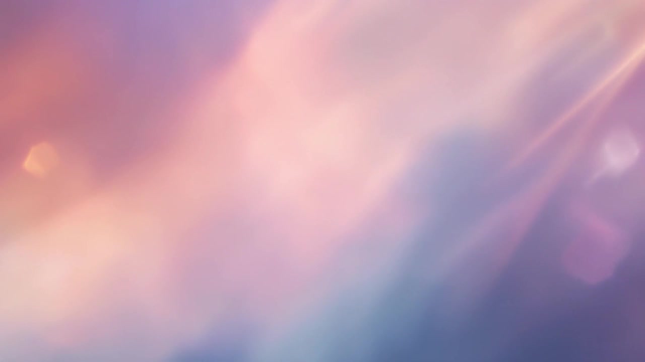Fundo Abstrato com Vazamentos de Luz em Tons Pastel Suaves e Bokeh