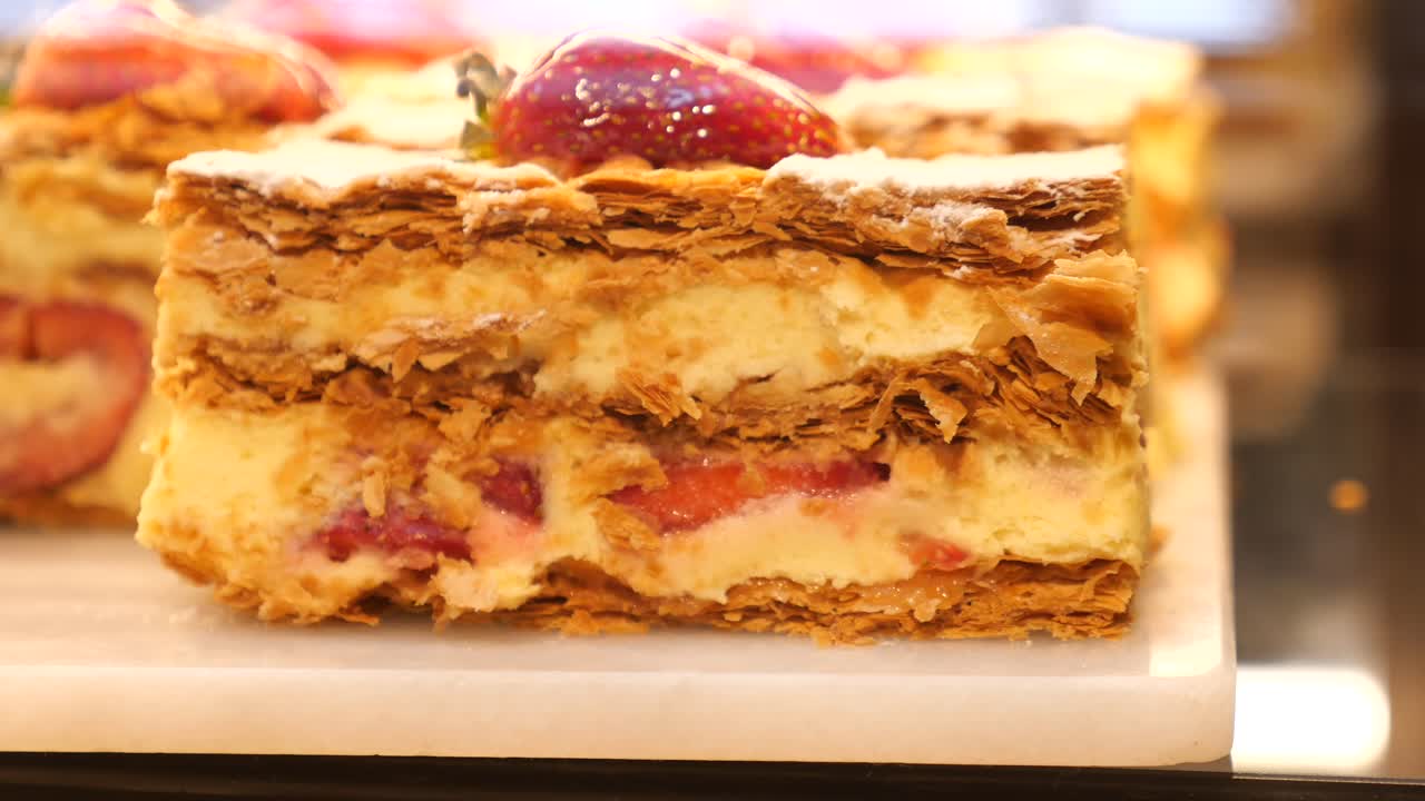 Millefoglie con fragole