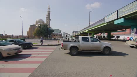 the beautiful jalil khayat mosque in erbil, iraq